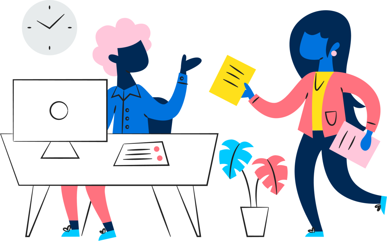 협업 일러스트레이션